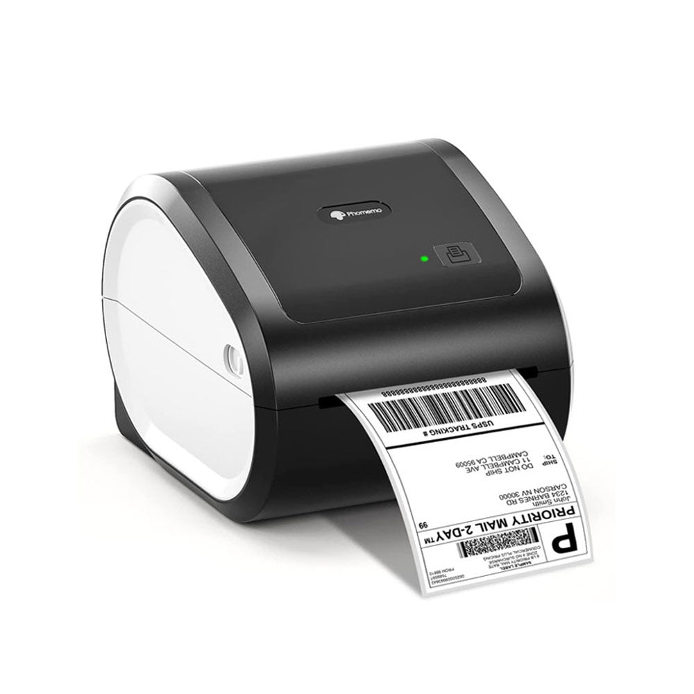 Phomemo Bluetooth Thermal Label Printer 4X6 - D520BT Wireless Shipping  Label Printer Build-in Holder, Thermal Label Maker for Return Shipping  Package